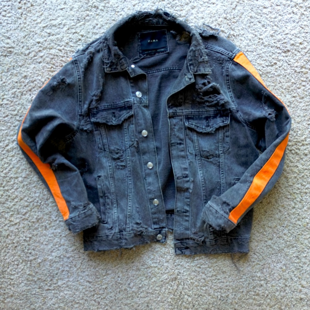 Distressed Zara Jacket